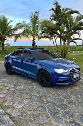AUDI A3 1.8 TFSI SEDAN AMBITION 16V 180CV GASOLINA 4P AUTOMÁTICO AUDI A3 1.8 TFSI SEDAN AMBITION 16V 180CV GASOLINA 4P AUTOMÁTICO